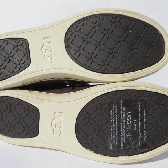 UGG Australia Sneaker Blaney Kids size 3 Tasseled High Top NEW Women 5 US EU 36 - Picture 11 of 12